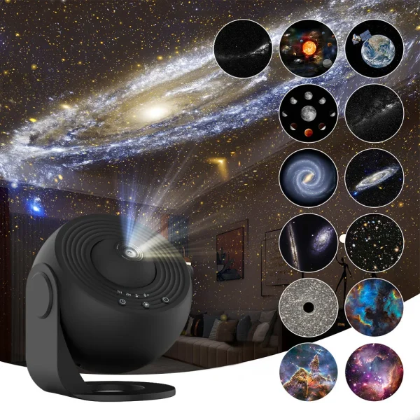13-in-1 Galaxy Star Planetarium Projector for Bedrooms