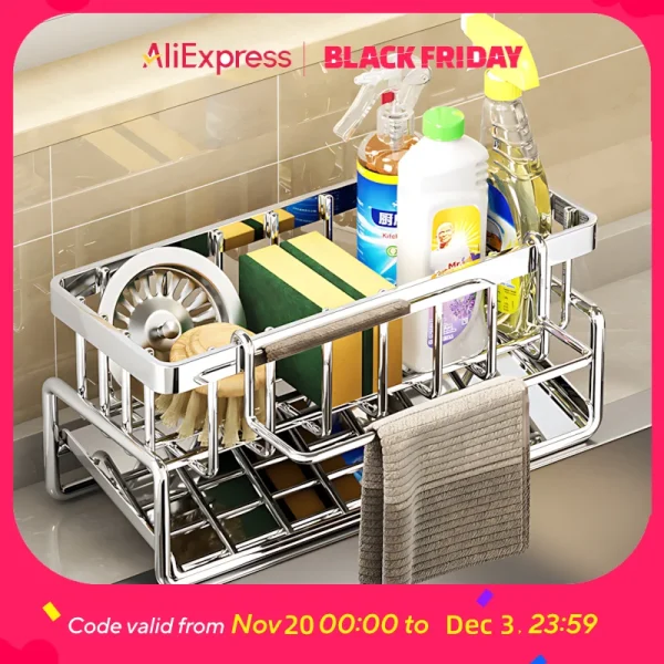 Over-Sink Kitchen Storage Organizer