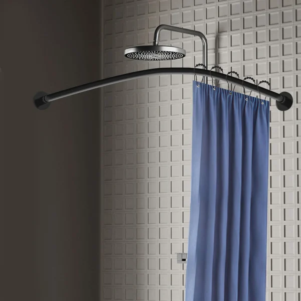 Shower Curtain Rail L Shape